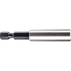 bittartó szár, 1/4", 60mm; rozsdamentes acél, mágneses, bliszteren