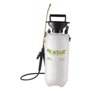 kézi permetező permetszóróval; 8 liter, réz cső