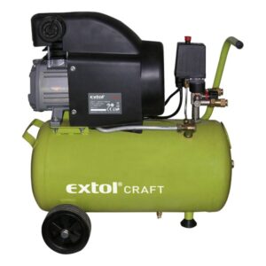 olajos légkompresszor, 1500W, 24l tartály, 8 bar; beszívott:208l/min