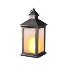 LED lámpa, dekorációs, láng hatású, sárga fényű, elem nélkül