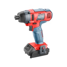 akkus ütvecsavarozó, Share20V, 1/4" hatszög, Li-ion; 1db 20V akku: 2000 mAh, 1db töltő, 180 Nm, KIFUTÓ, HELYETTE 8891814