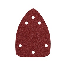 delta csiszolópapír, lyukas klt. 10db, 97×140 mm; 6 db lyukkal, P40, 407130 csiszológéphez