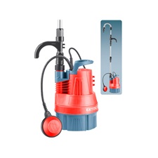 esővíz (hordóürítő) szivattyú tiszta vízhez, úszókapcsolóval, 350W, szállító teljesítmény: 5m3/h, max. száll. 11 m
