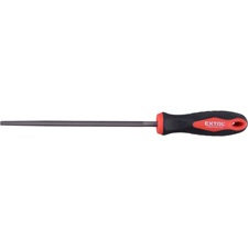 fémreszelő 200mm kerek, T12 acél,  vágat 2, finom, TPR gumis műanyag nyél