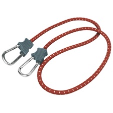 gumipók 1 db, 80cm × 10mm, mindkét végén karabínerrel, extra erős gumi