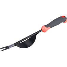 gyomkiszedő, fém, 36 cm, erősítéssel, műanyag/TPR nyél