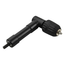 gyorstokmány, L-alakú, befogás: 0,8-10mm, csatlakozás 3/8″, 24UNF (sarokfúró adapter)
