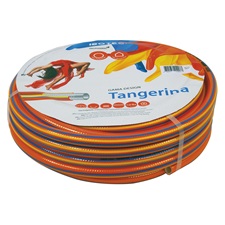 locsolótömlő, csavarodásmentes, 3 rétegű; 1″, 25m, (narancs, citrom, kék), 370g/m, Tangerina