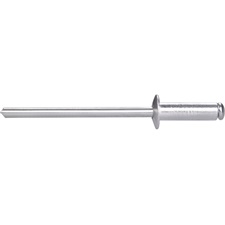 popszegecs klt. alu, 1000 db, méret: 3,2×6,4 mm