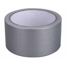 ragasztószalag textiles, szürke, 50mm×10m (hobby szalag / duckt tape)